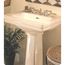 LPT532.4N#03 Promenade 4" Center 24" Pedestal Lavatory Sink (Bone)