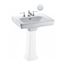 LT532.8#01 Promenade 8" Center 24" Lavatory Sink (Cotton White)