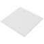 2-Gang Blank Wall Plate, Box Mount - White