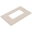 1-Gang Decorator Switch Wall Plate - Light Almond