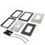 Pneumatic Thermostat Direct Acting, Heating includes Wall Plate and Satin Chrome Cover (59 to 90F), TP970A2038