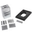 Pneumatic Thermostat Reverse Acting, Cooling, (includes small wall plate and satin chrome cover), TP970B2077
