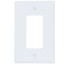 1-Gang Decorator Switch Jumbo Wall Plate - White
