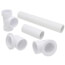 Standard Bath Waste & 1-Hole Overflow Full Kit (PVC)