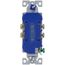 Residential Grade Decorator Tamper-Resistant Flush Duplex Receptacle, Auto-Grounding, 15A, 2P, 3W, NEMA  5-15R - White (125V)
