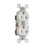 Tamper-Resistant Commercial Grade Duplex Receptacle, 20A, 2P - Gray (125V)
