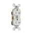 Tamper-Resistant Commercial Grade Duplex Receptacle, 20A, 2P - Light Almond (125V)
