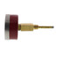 1/4" NPT, 2.5" Face, Temperature & Pressure Gauge (Tridicator), 3-3/8" Well