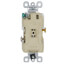 Tamper-Resistant Decorator Spec Grade, Side Wired Receptacle, 20A -  White (125V)