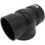 TESTRITE 4" Tee & Clean Out Plug for ABS Pipe