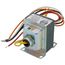 Transformer, 40 VA, 277/240/208/120 to 24 Vac, Foot and Dual Threaded Hub Mount