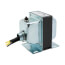 Transformer, Made in USA, 50VA, 120 to 24 Vac, Foot and Single Threaded Hub Mount, Circuit Breaker