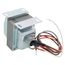 Transformer, Made in USA, 50 VA, 480/277/240/208/120 to 24 Vac, Circuit Breaker, Foot & Dual Threaded Hub Mount