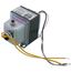 Transformer, 75 VA, 120 to 24 Vac, Circuit Breaker, Foot & Dual Threaded Hub Mount