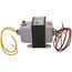 Transformer, 75 VA, 480/240/208/120 to 24 Vac, Circuit Breaker, Foot & Dual Threaded Hub Mount