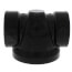 2" TESTRITE ABS DWV Test/Cleanout Tee with Plug