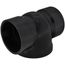 3" TESTRITE ABS DWV Test/Cleanout Tee with Plug
