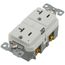 Self-Test Tamper-Resistant GFCI Duplex Receptacle, 20A, Slim, 5-20R, Back & Side Wire - 125V (White)