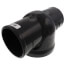 3" TESTRITE No-Hub PVC DWV Test/Cleanout Tee with Plug