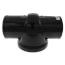 3" TESTRITE No-Hub PVC DWV Test/Cleanout Tee with Plug