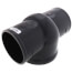 4" TESTRITE No-Hub PVC DWV Test/Cleanout Tee with Plug