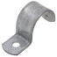 1-1/4" One Hole Steel EMT Snap-On Strap