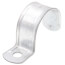 2" One Hole Steel EMT Snap-On Strap
