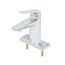 LakeCrest Aesthetic Escutcheon Single Handle Faucet, Deck Mount, 0.5 GPM (Polished Chrome), BP-2712