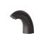 WaveCrest 1 Hole Compact Cast Spout Electronic Sensor Faucet, Deck Mount, 0.5 GPM (Matte Black), ECW-3158-MB