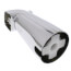 5-3/8" Chrome Plated Zamak Diverter Spout (1/2" CTS Base Conn.)
