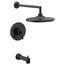 Arris Matte Black Posi-Temp Tub/Shower Trim, 2.5 gpm, TS22003BL