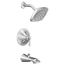 Flara Chrome Posi-Temp Tub/Shower Trim, 2.5 gpm, TS2913