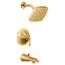 Flara Brushed Gold Posi-Temp Tub/Shower Trim, 2.5 gpm, TS2913BG