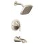 Flara Brushed Nickel Posi-Temp Tub/Shower Trim, 2.5 gpm, TS2913BN