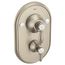 Weymouth Brushed Nickel Posi-Temp With Diverter Valve Trim, TS32100BN