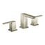 90 Degree Brushed Nickel 2 Handle Low Arc Bathroom Faucet, TS6720BN