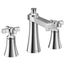 Flara 2 Handle High Arc Bathroom Faucet, Cross Handles (Chrome), TS6985