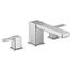 90 Degree 2 Handle Roman Tub Faucet (Chrome), TS913