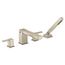 90 Degree 2 Handle Roman Tub Faucet Includes Hand Shower (Brushed Nickel), TS914BN