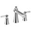 Flara 2 Handle High Arc Roman Tub Faucet (Chrome), TS926