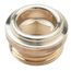 Removable Brass Seat for Old-Style B-1100 Series, 1/4" Hex Broach, 25-Pack, 000763-20M