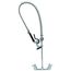 Pre-Rinse Wall Mount Base, 8" Centers, 6" Wall Bracket (Polished Chrome), 5PR-8W00