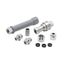 Quick Disconnect Retro-Fit Adapter Kit for Existing Pre-Rinse Spray Assemblies (Gray/Polished Chrome), B-0133-QD-1