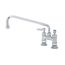 9.8 GPM 2 Handle 4" Centerset Deck Mount Double Lever Handle Pantry Faucet (Polished Chrome), B-0225-CR