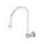 Rigid Gooseneck, Wall Mount, 2.2 gpm Aerator, 1/2" NPT Female Inlet (Polished Chrome), B-0537