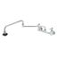 Pot Filler, Wall Mount, 8" Centers, 24" Double Joint Nozzle, Insulated On-Off Control (Polished Chrome), B-0598