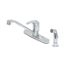 Single Lever Faucet w/ 48" Sidespray, 9" Swivel Spout, 1.5 GPM Aerator, Flexible Supplies (Polished Chrome), B-2730-WS