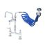 Pet Grooming Faucet, Deck Mount, VB, B-155, 034A, 6" Swing Nozzle, Aluminum Spray (Polished Chrome), PG-8DSAV-06