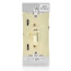 3-Way Toggle Slide Universal Dimmer - Ivory