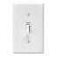Toggle-Slide Dimmer, 1000W-120VAC Incandescent, 1000VA-120VAC MLV, 400W-120VAC